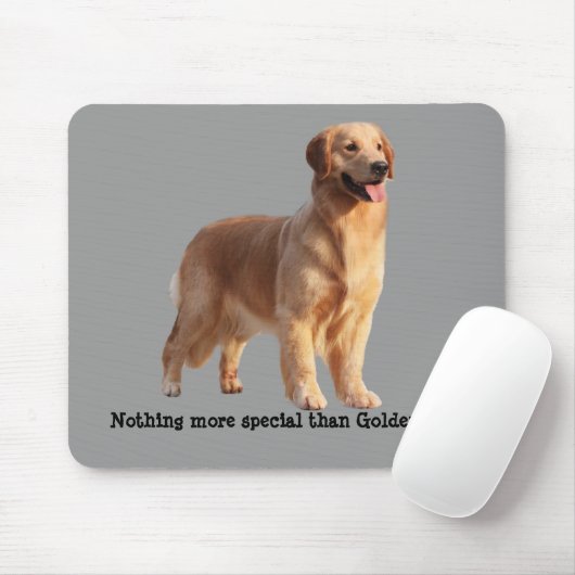 Golden retriever Mousepad (Mit Mouse)