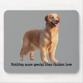 Golden retriever Mousepad (Vorne)