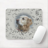Golden Retriever Mousepad (Mit Mouse)