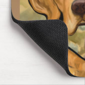 Golden Retriever Mousepad (Ecke)