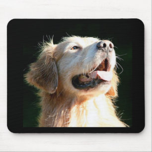 Golden retriever Mousepad glücklicher Welpe