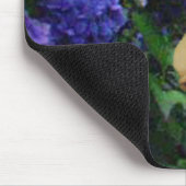 Golden retriever Mousepad Hydrangea (Ecke)