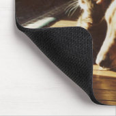 Golden retriever Mousepad Katzen-beste Freunde (Ecke)