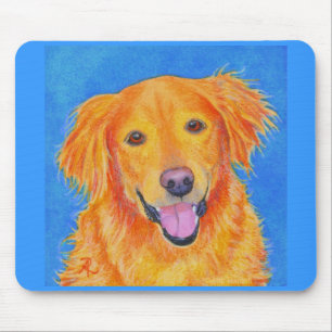 Golden retriever Mousepad - "Sydney "