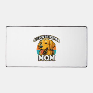 Golden Retriever Mutter – Süßes Hundeliebhaber-Des Schreibtischunterlage