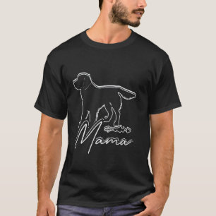 Golden Retriever Muttertag Hundebesitzer Familienh T-Shirt