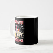 Golden Retriever My Christmas Wish Pet All The D Kaffeetasse (Vorderseite Links)