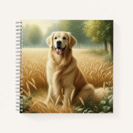 Golden Retriever Notizblock