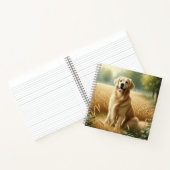 Golden Retriever Notizblock (Innenseite)