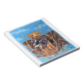 GOLDEN RETRIEVER NOTIZBLOCK (angewinkelt)