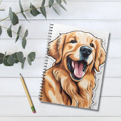 Golden Retriever Notizblock