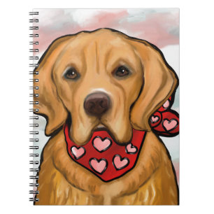 Golden Retriever Notizblock