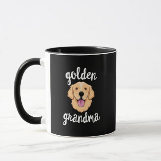 Golden Retriever Oma Hund Welpe Lover Tasse
