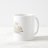 Golden Retriever Oma Kaffeetasse (VorderseiteRechts)