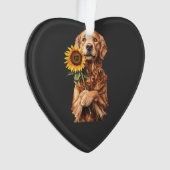 Golden Retriever    Ornament (Vorderseite)
