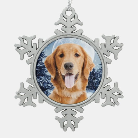 Golden Retriever Ornament (Vorderseite)