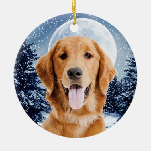 Golden Retriever Ornament (Hinten)