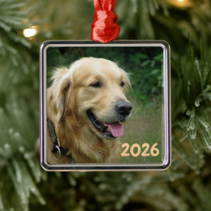 Golden Retriever Ornament Aus Metall
