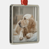 Golden Retriever Ornament Aus Metall (Rechts)