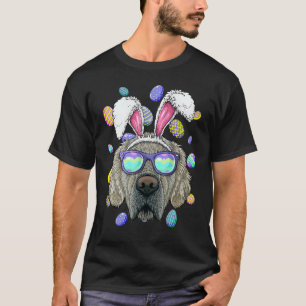 Golden Retriever Osterhasen-Ohren Lustiges Osterei T-Shirt