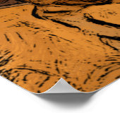 Golden Retriever Painting Poster (Ecke)