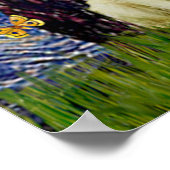 Golden Retriever Pair 3 - Starry Night Poster (Ecke)