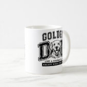 Golden Retriever Papa Kaffeetasse (VorderseiteRechts)
