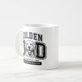Golden Retriever Papa Kaffeetasse (Vorderseite Links)