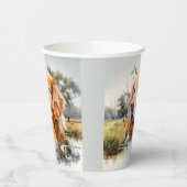 Golden Retriever Pappbecher (Links)