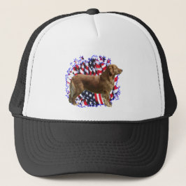 Golden Retriever Patriot Truckerkappe