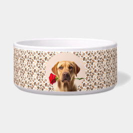 Golden Retriever Personalisieren Foto & Name Hund Napf