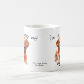 Golden Retriever personalisieren Kaffeetasse (Mittel)