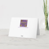 Golden Retriever Pessach Pest Karte (Rückseite)