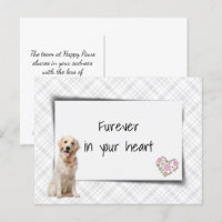 Golden Retriever Pet Beileid Loss