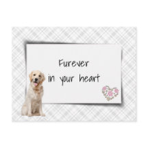 Golden Retriever Pet Beileid Loss