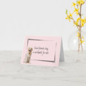 Golden Retriever Pet Loss Beileid Karte (Gelbe Blume)