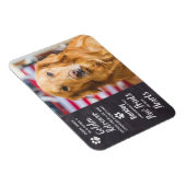 Golden Retriever Pet Memorial Magnet (Rechte Seite)