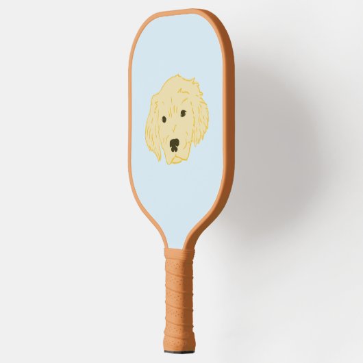 Golden Retriever Pickleball Paddle (Links)