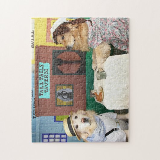 Golden Retriever Pioneers Puzzle (Vertikal)