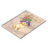 Golden Retriever Pirate Notizblock (Linke Seite)