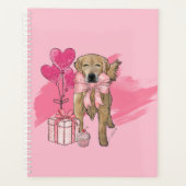 Golden Retriever Planer, Terminkalender Planer (Vorderseite)