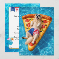 Golden Retriever Poolparty