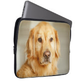 Golden Retriever Portrait Laptopschutzhülle (Vorne Rechts)