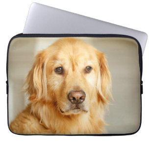 Golden Retriever Portrait Laptopschutzhülle