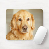 Golden Retriever Portrait Mousepad (Mit Mouse)