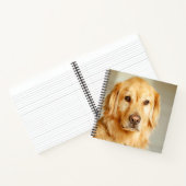 Golden Retriever Portrait Notizblock (Innenseite)
