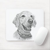 Golden retriever-Porträt Mousepad (Mit Mouse)