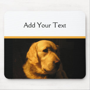Golden retriever-Porträt Mousepad