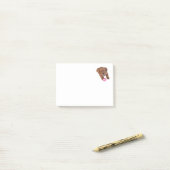 Golden retriever-Post-it-Zettel-Auflage Post-it Klebezettel (Auf Schreibtisch)