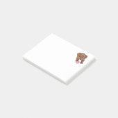 Golden retriever-Post-it-Zettel-Auflage Post-it Klebezettel (angewinkelt)